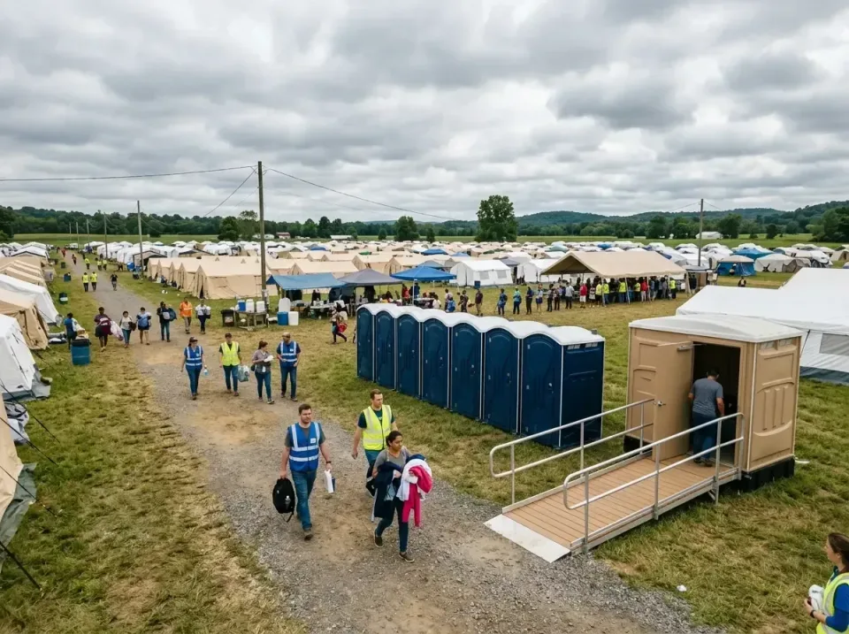 disaster-relief-camp-restrooms-010 — frequently asked questions, Dumpster & Portable Bathrooms Rental in Columbia Heights, MN